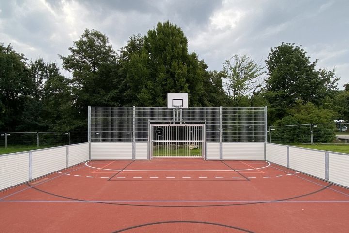 Kleinspielfeld / Soccer Court als Multifunktionsanlage