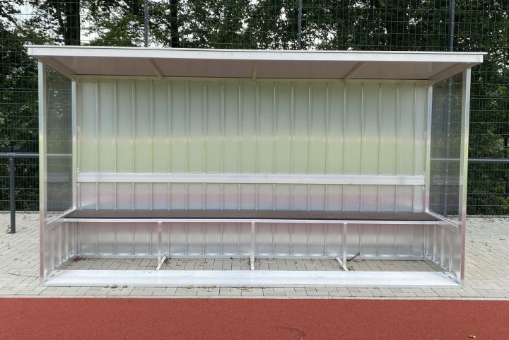 Spielerkabine Sportstätte Neubau