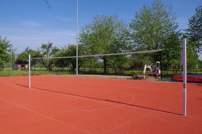 Volleyballpfosten für Wettkampf und Training