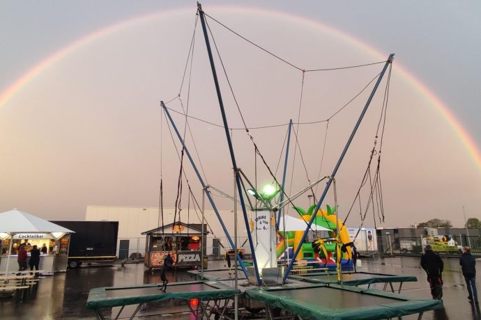 Torwand-Aktion bei 25 Jahre GLA-WEL