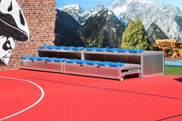 Zuschauertribüne aus Alu von GWsports
